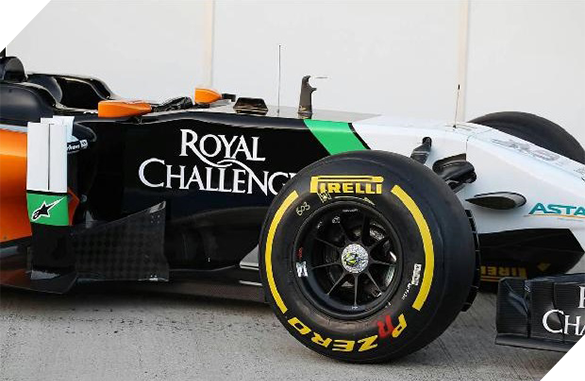 Mg F1 wheel back